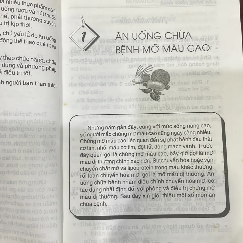 Ăn uống chữa bệnh mỡ máu cao gan nhiễm mỡ béo phì / dinh dưỡng nấu ăn  1040679