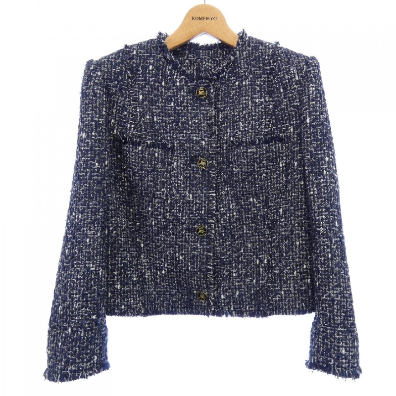 Áo khoác không cổ ETRO 628722