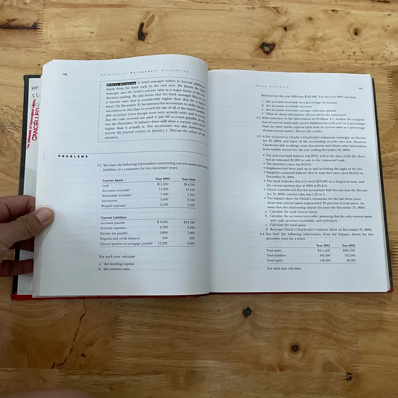 II Business Books: Hospitality Management Accounting - MICHAEL M. COLTMAN - 1998 472494