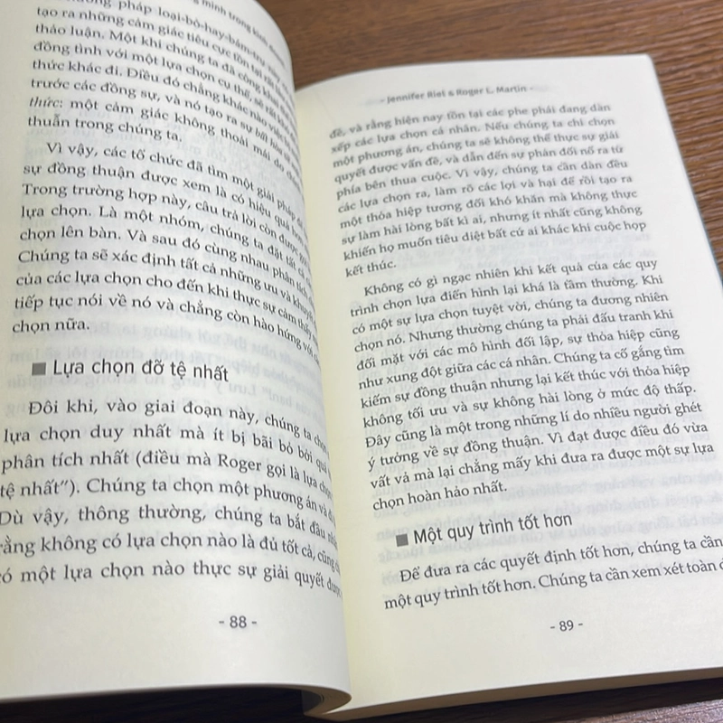 Lựa chọn thông minh trong kinh doanh Jennifer Riel 504817