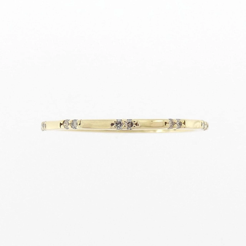 Nhẫn kim cương K18YG 0.08CT 667831