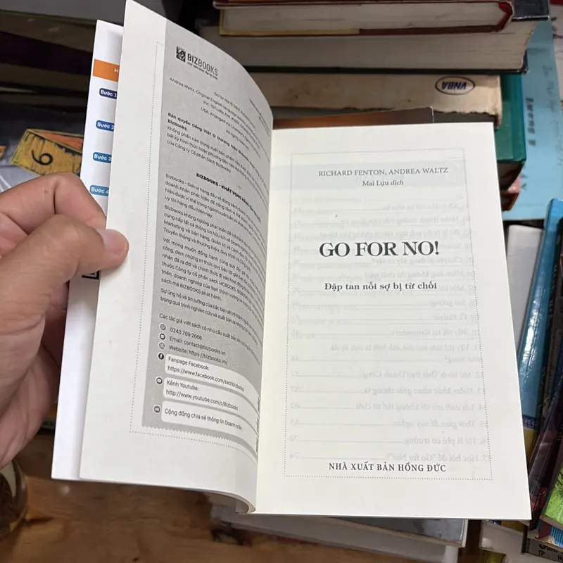 Sách Kỹ Năng: Go For Now _ Đập Tan Nỗi Sợ Bị Từ Chối - RICHARD FENTON, ANDREA WALTZ - 2022 698295