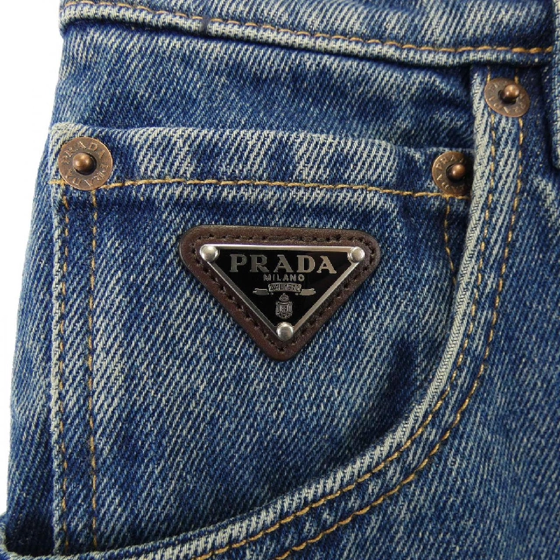 Quần jeans PRADA logo tam giác GFP519 SOOO 12OY - Hàng hiệu Chính hãng 817102