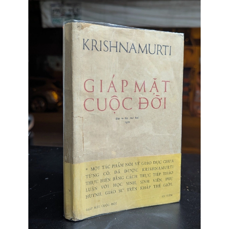 Giáp mặt cuộc đời - Krishnamurti ( người dịch Nguyễn Minh Tâm và Đào Hữu Nghĩa ) 384328