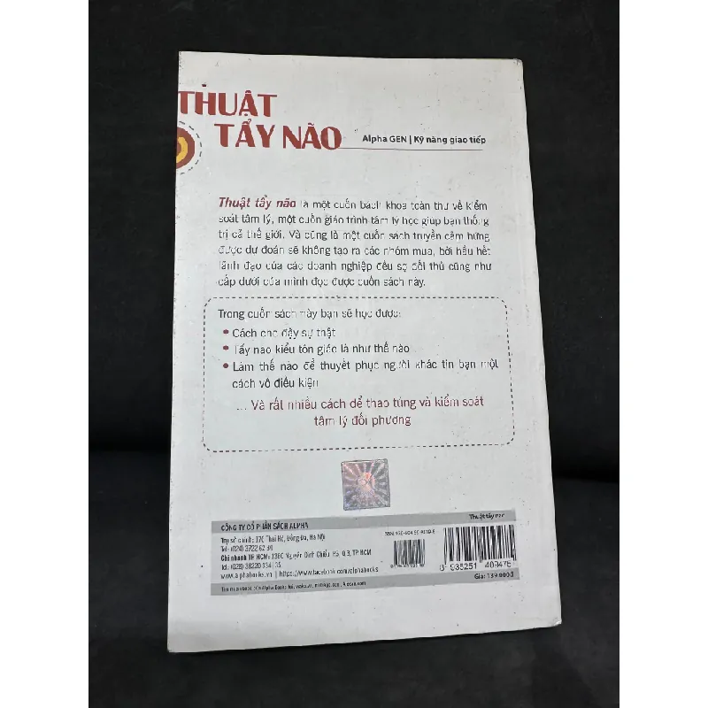 [Phiên Chợ Sách Cũ] Thuật Tẩy Não - Cao Đức 2204, 2018 435900