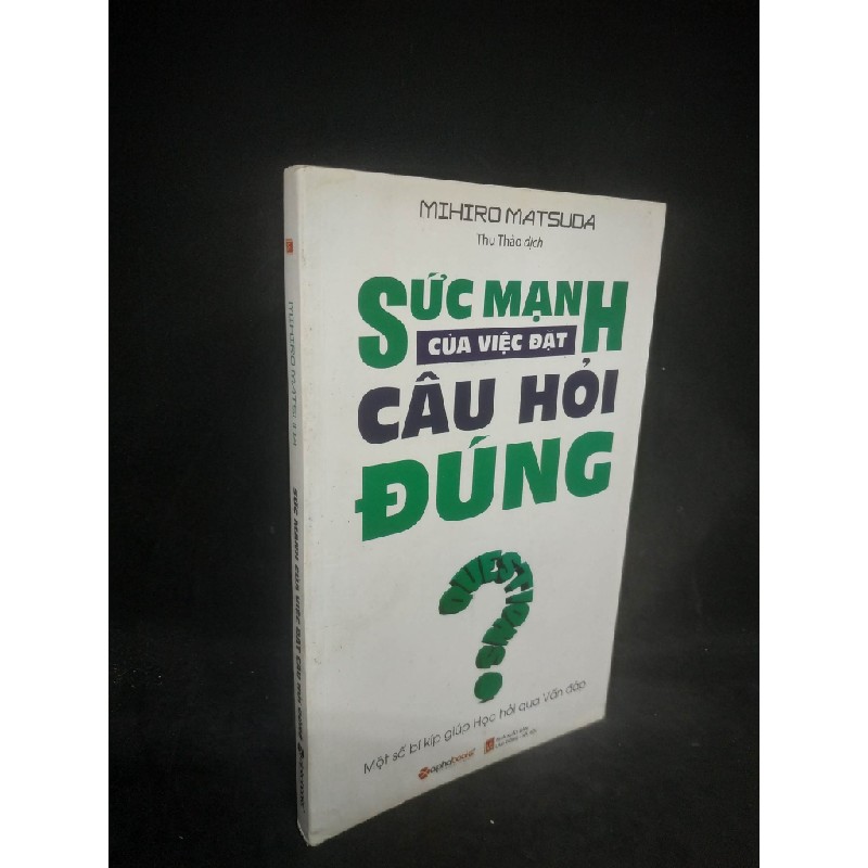 Sức mạnh của việc đặt câu hỏi đúng mới 80% HCM0903 38091