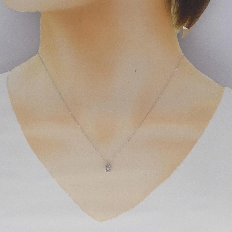 K18WG Dây chuyền kim cương 0.02CT - Hàng hiệu Chính hãng 859614