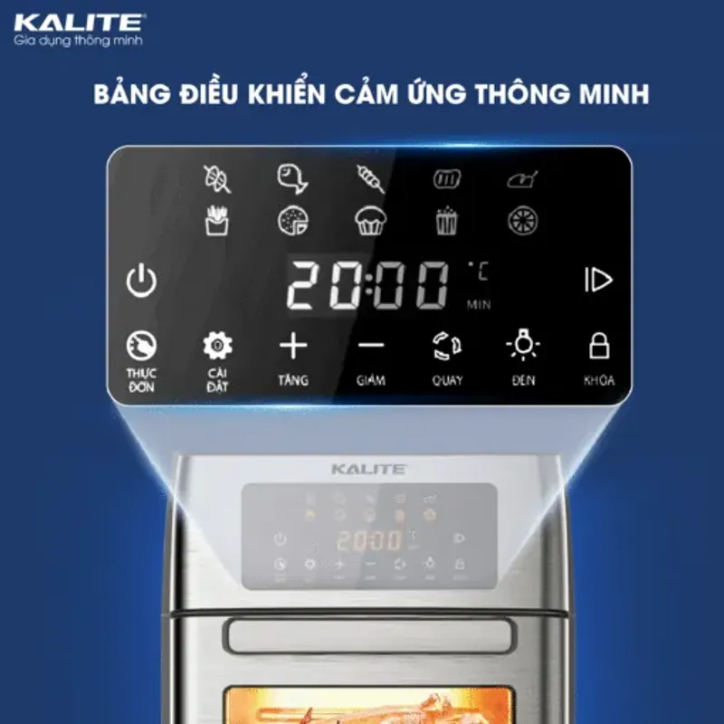 Nồi chiên không dầu Kalite KL-1500 dung tích 15L chính hãng, mới 100% 573151