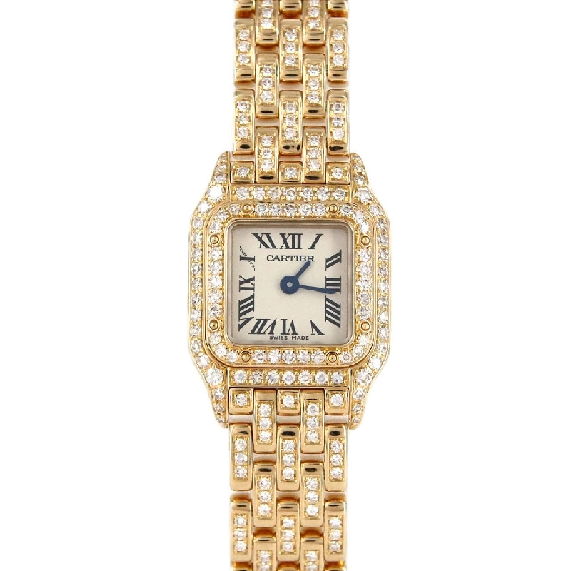 Cartier Mini Panthère YG/2D･Bracelet D WF3141FF YG Quartz - Hàng hiệu Chính hãng 877238
