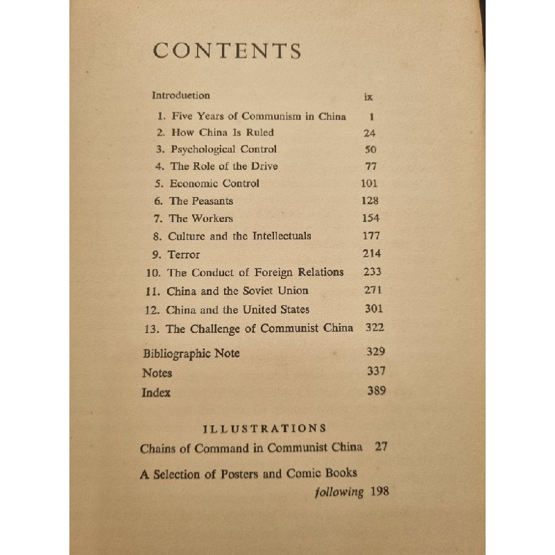 CHINA UNDER COMMUNISM : THE FIRST FIVE YEARS (RICHARD L. WALKER) 119832