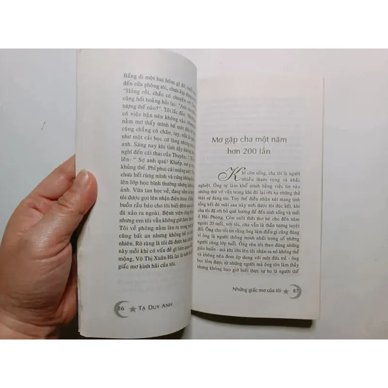 Những Giấc Mơ Của Tôi - Tạ Duy Anh 800105