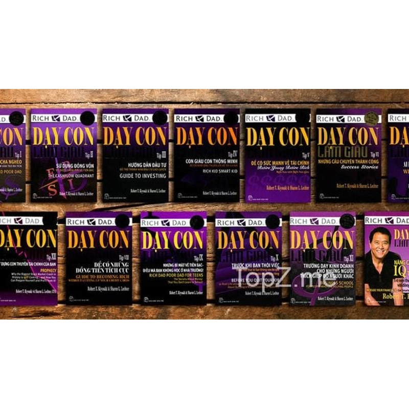 Mới 99% - Trọn bộ 3 cuốn Đạy Con Làm giàu  - Robert T. Kiyosaki 533303