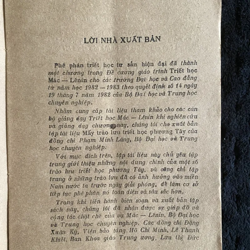 Mấy trào lưu triết học phương Tây- 1031464