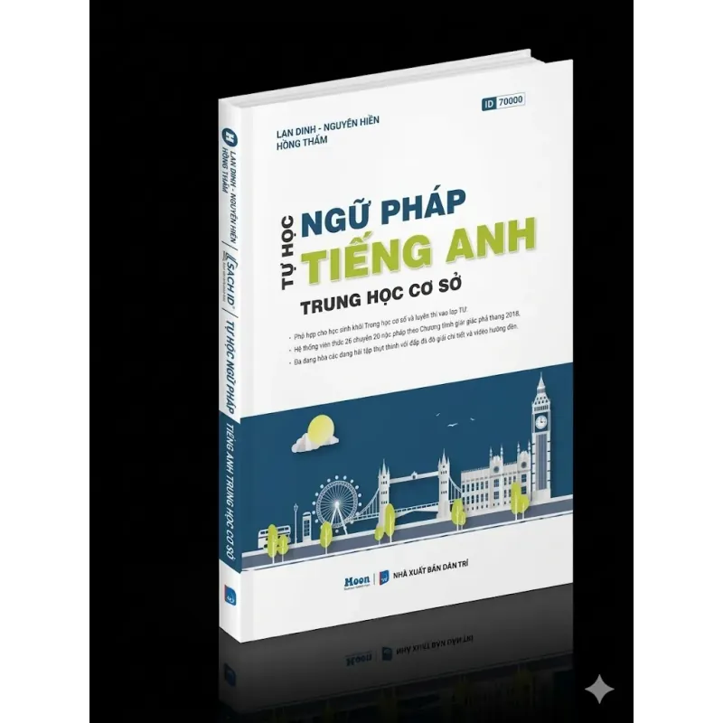 Sách Tự học ngữ pháp Tiếng Anh Trung học cơ sở - MoonBook 1010805