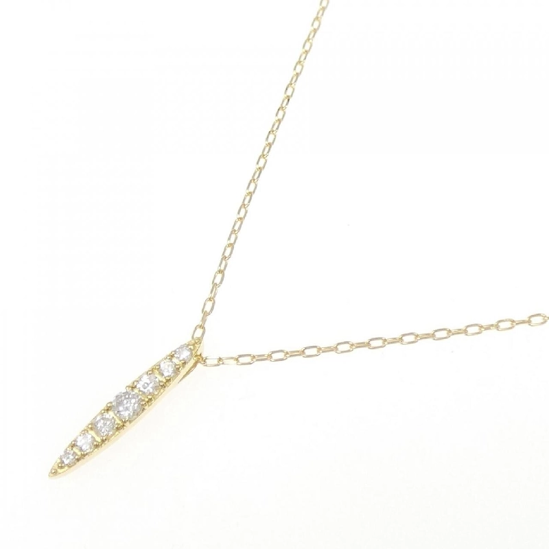 K18YG Dây chuyền kim cương 0.15CT - Hàng hiệu Chính hãng 860304