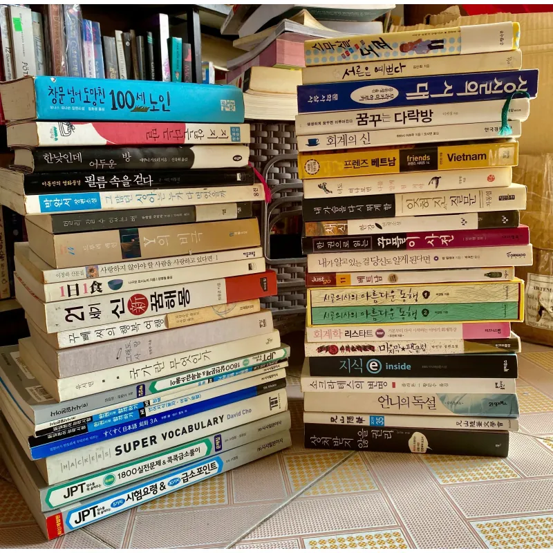 Văn học, truyện, sách học tiếng Hàn  757788