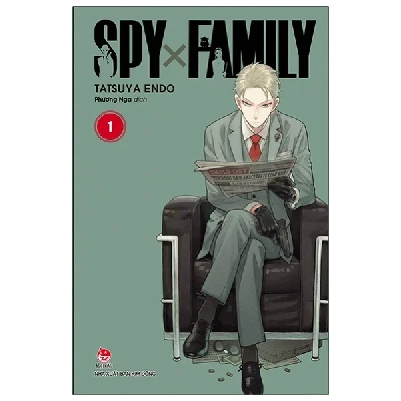 Spy X Family - Tập 1 - Tatsuya Endo (Mới 100%) Truyện tranh, NXB Kim Đồng - SÁCH ĐẠI HỌC 484943