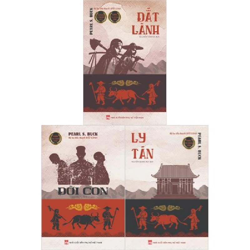 Bộ Ba Tiểu Thuyết Đất Lành - Đất Lành + Đời Con + Ly Tán (Bộ 3 Cuốn) - Pearl S. Buck 208683