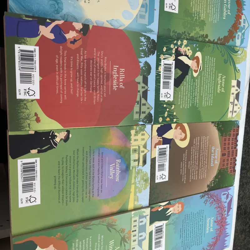 Full series The Anne of green gables L.M. Montgomery  569481