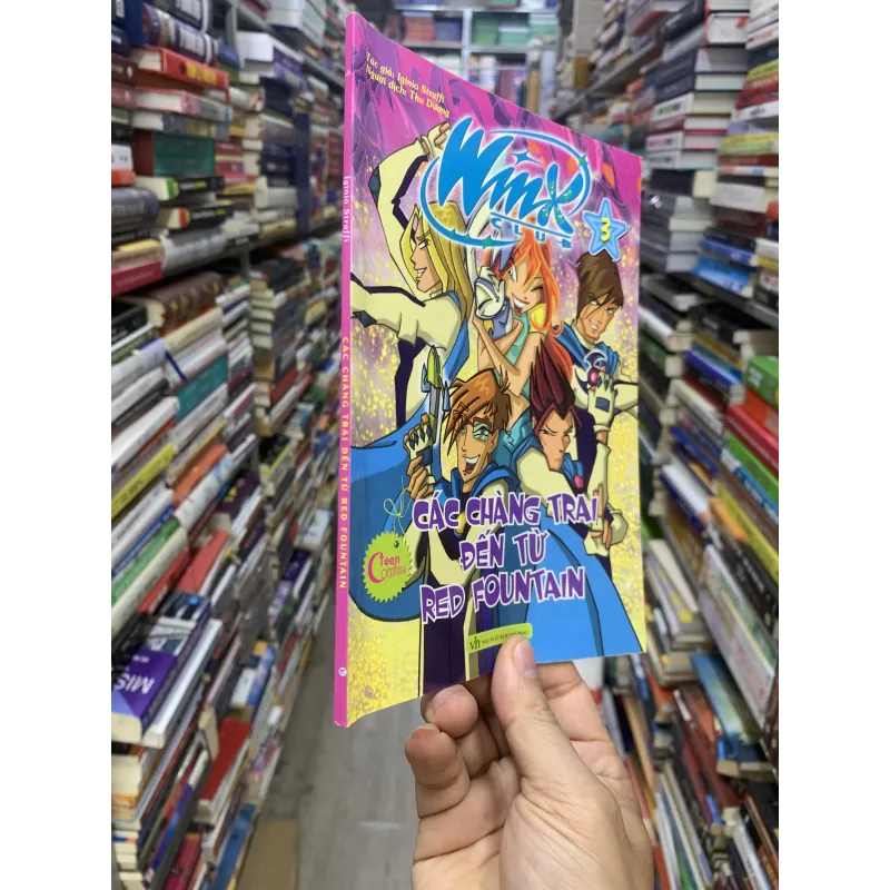 Truyện tranh winx công chúa phép thuật. Combo 8 cuốn tập 3 đến 10.  961412