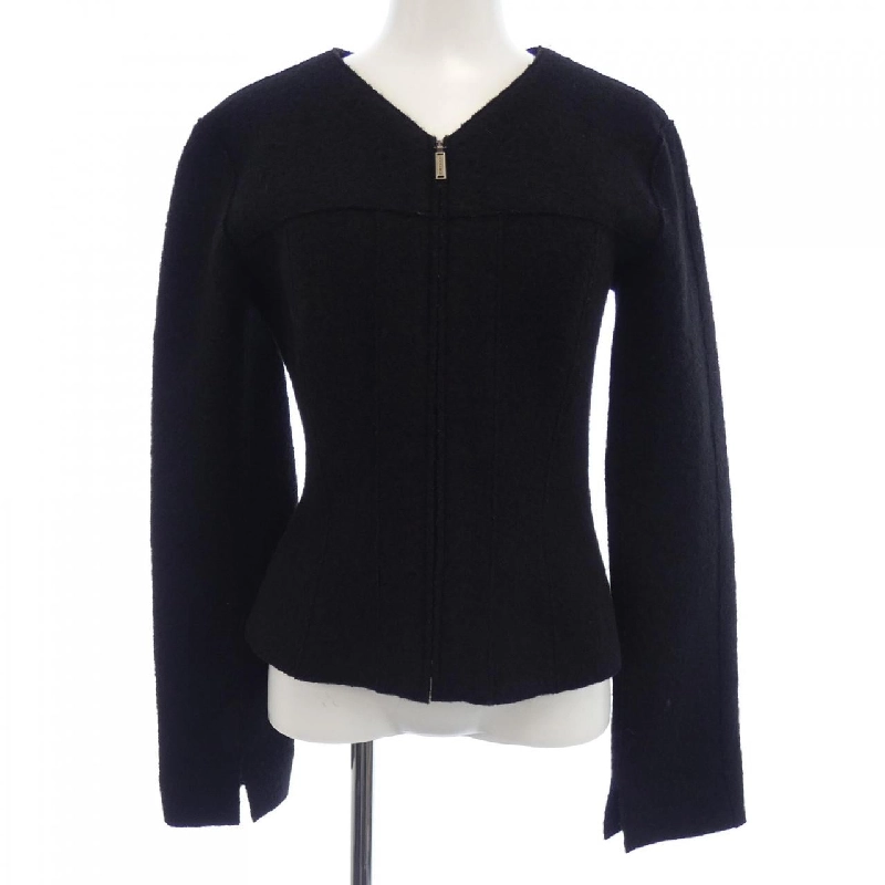 CHANEL IDENTFICATION P13958V08014 99A Áo khoác không cổ - Hàng hiệu Authentic 822125