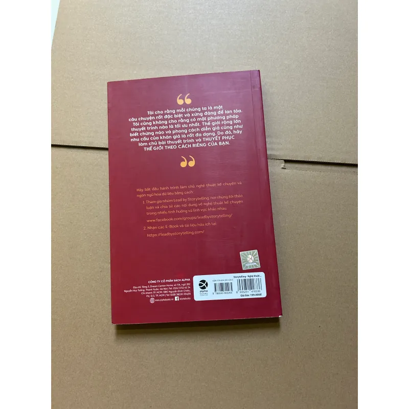 Story Telling - Nghệ thuật thuyết trình bằng câu chuyện - Bùi Thị Ngọc Thu 745808