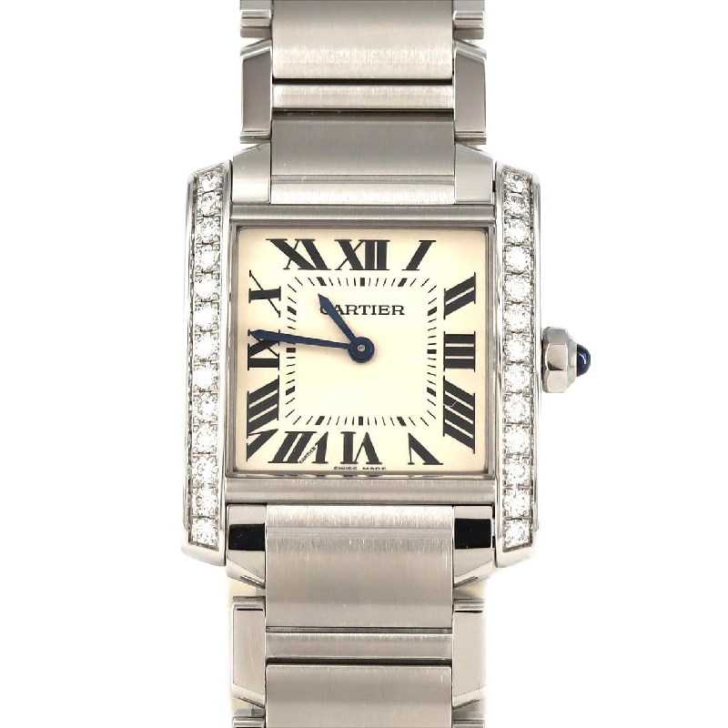 Cartier Tank Française MM/D W4TA0009 SS Quartz - Hàng hiệu Authentic 872708