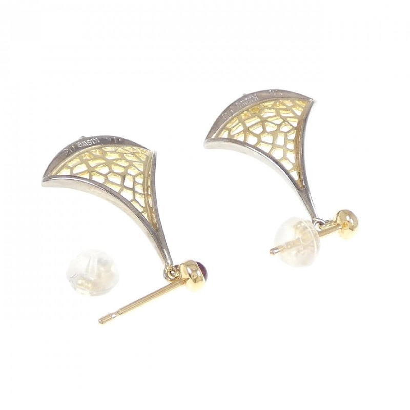 K18YG/K18WG Bông tai Ruby 0.30CT - Hàng hiệu Chính hãng 876683