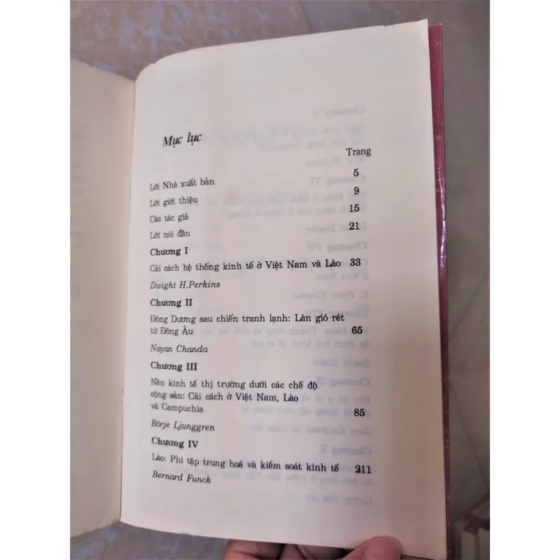 Sách: Những thách thức trên con đường cải cách ở Đông Dương - Tác giả: Borje Ljunggen 712303