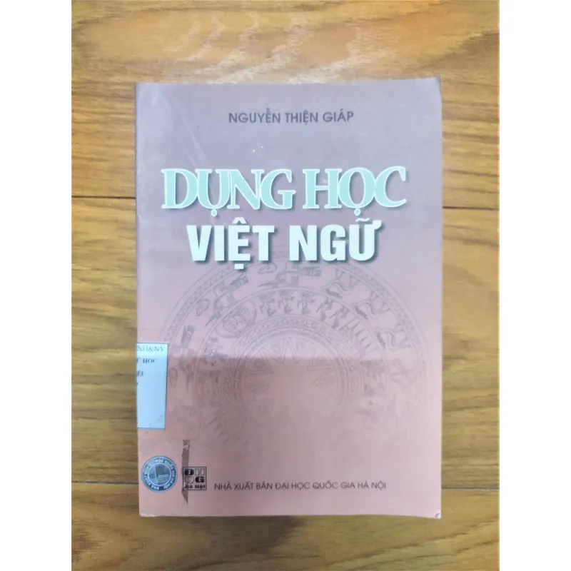 Sách: Dụng học Việt Ngữ - TG: Nguyễn Thiện Giáp 726301