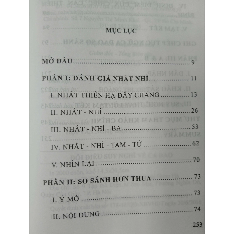 Đôi điều suy nghĩ về ca dao  - 2016 - 255 trang - Bìa cứng Sách văn học ANTQ3101 789881