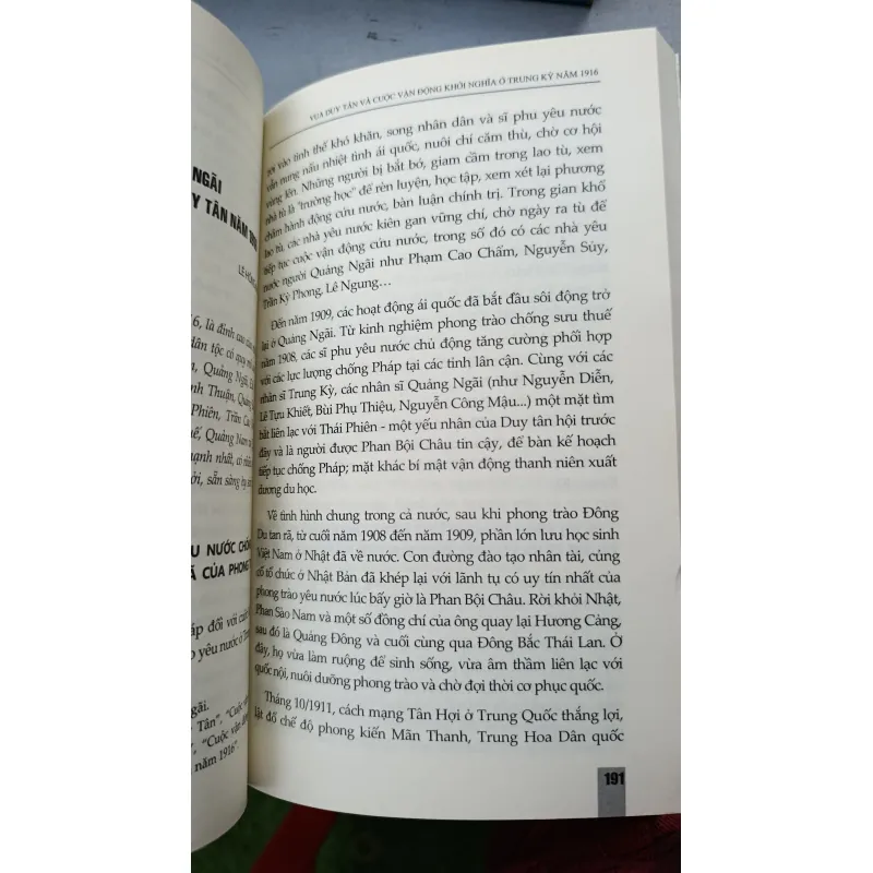 VUA DUY TÂN VÀ CUỘC VẬN ĐỘNG KHỞI NGHĨA Ở TRUNG KỲ NĂM 1916 - CB: PGS.TS. ĐỖ BANG 711973