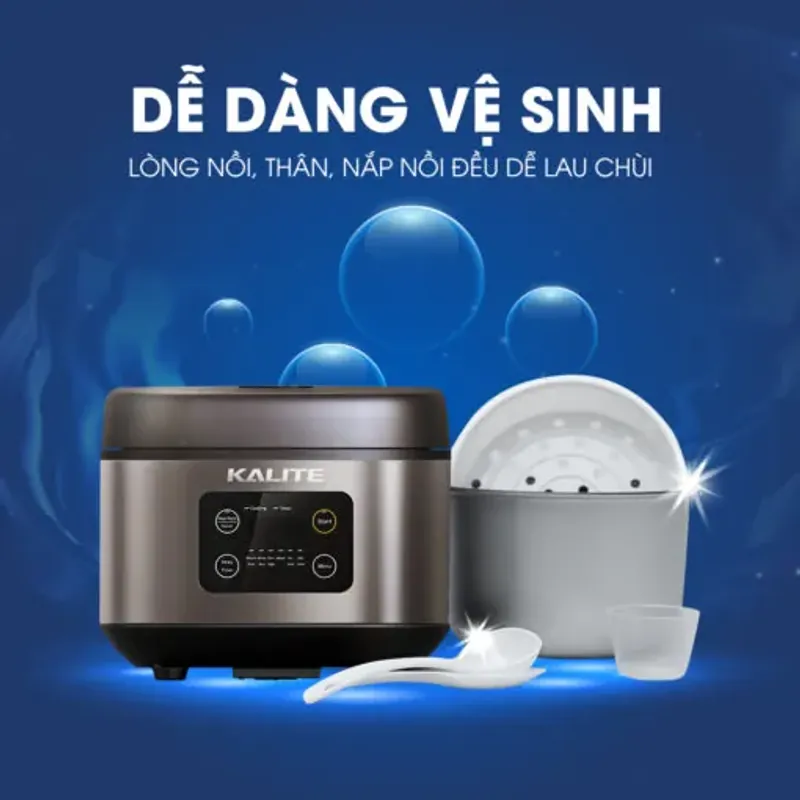 Nồi cơm điện đa năng Kalite KL-620 chính hãng tiết kiệm điện, mới 100% 572970