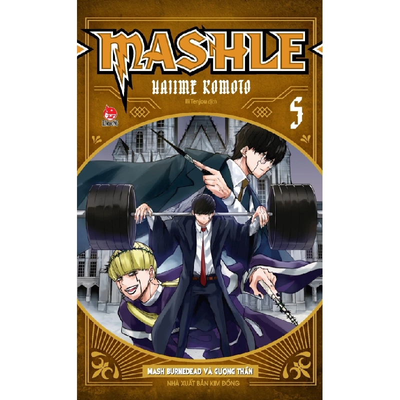 MASHLE - Tập 5 - Mash Burnedead Và Gương Thần - Hajime Komoto (Mới 100%) Manga, comic, NXB Kim Đồng - SÁCH ĐẠI HỌC 488904