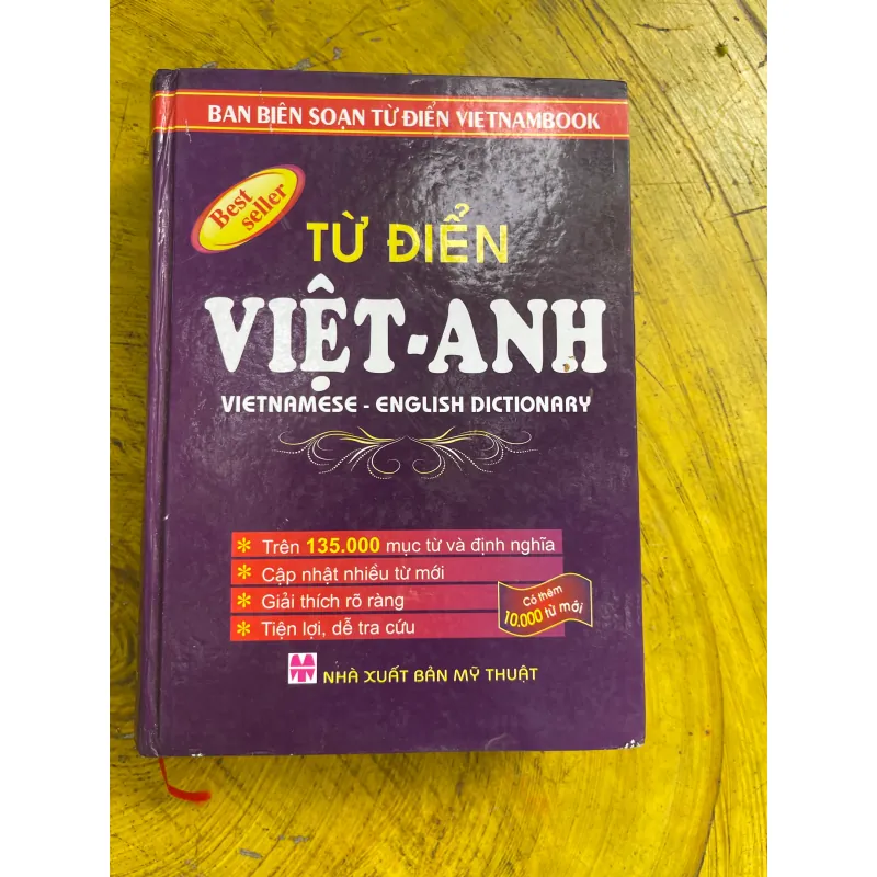 COMBO TỪ ĐIỂN VIỆT - ANH & TỪ ĐIỂN ANH- VIỆT  BÌA CỨNG KHỔ 14,5 x 20,5 731054