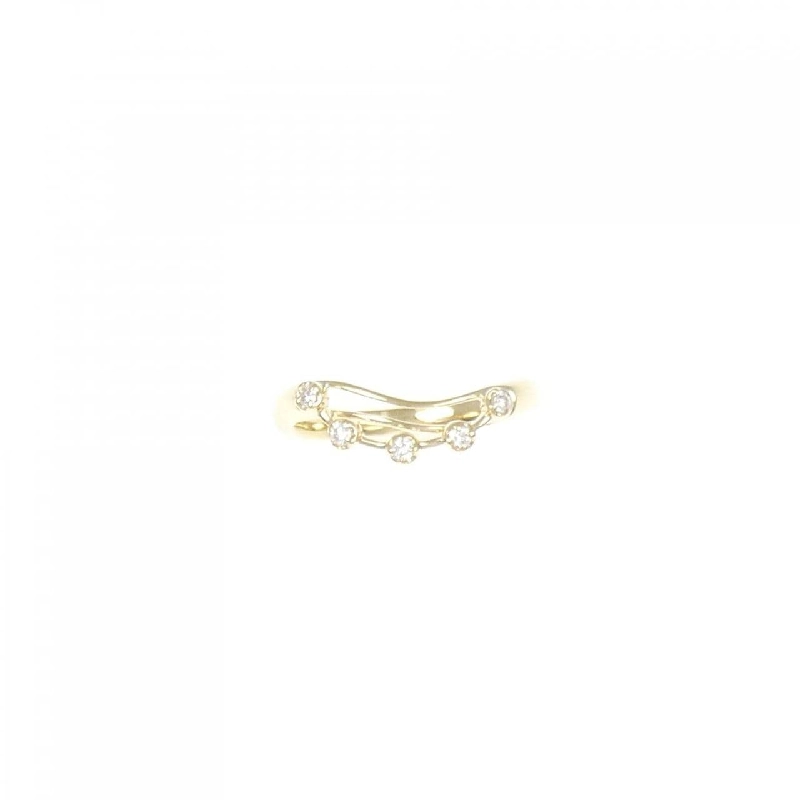 Nhẫn kim cương K18YG 0.08CT 672832