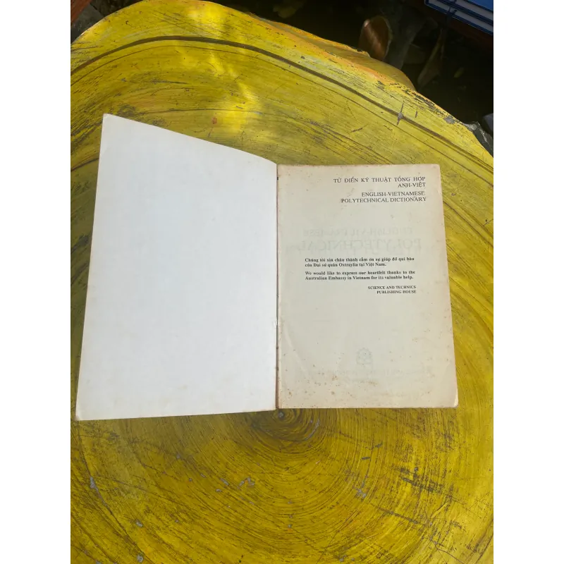 TỪ ĐIỂN KỸ THUẬT TỔNG HỢP ANH - VIỆT ENGLISH- VIETNAMESE POLYTECHNICAL DICTIONARY 730631