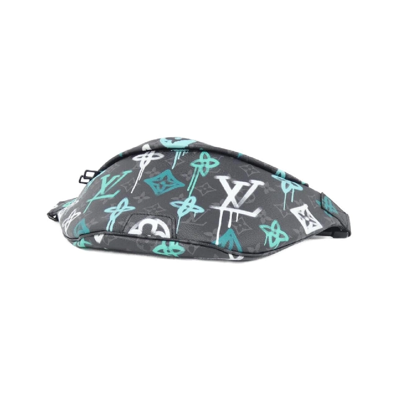 Túi đeo chéo Louis Vuitton Monogram Eclipse (LV Graffiti Veil) Discovery Bum Bag PM M21397 - Hàng hiệu Chính hãng 766945