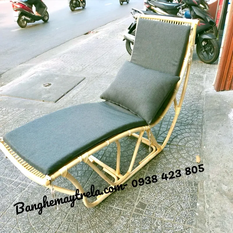 Ghế mây dài nằm thư giãn 564915