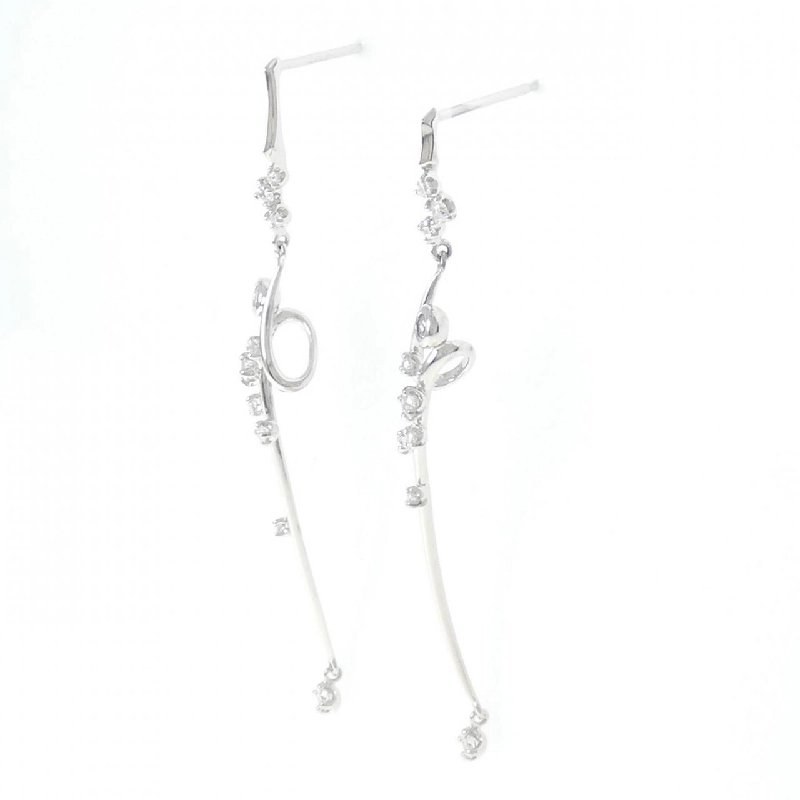 K18WG Bông tai kim cương 0.60CT - Hàng hiệu Chính hãng 877205