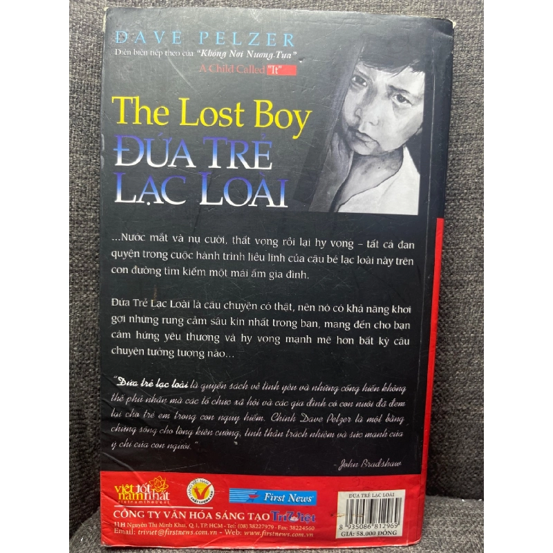 Đứa trẻ lạc loài Dave Pelzer 2009 mới 80% bẩn cong ẩm nhẹ HPB1305 914282