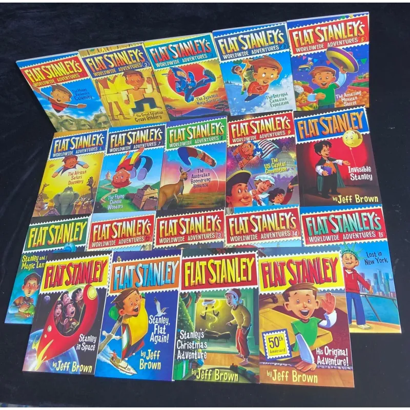 The Flat Stanley Collection - No box - 19 quyển 747129