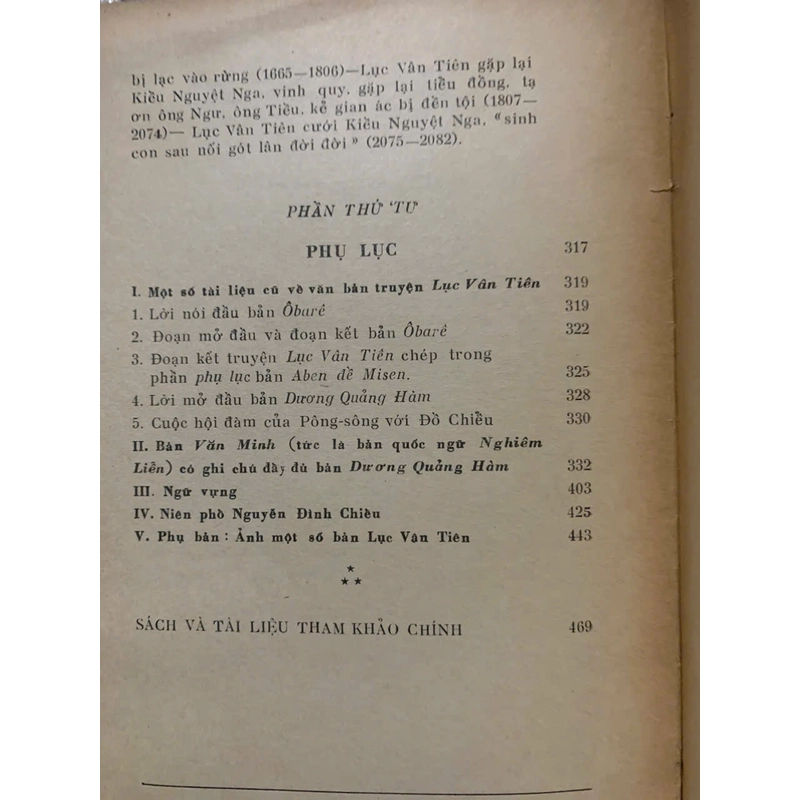 Lục Vân Tiên, Nguyễn Đình Chiểu;1976, sách có nhiều tư liệu quý từ thời Pháp thuộc .... 539681