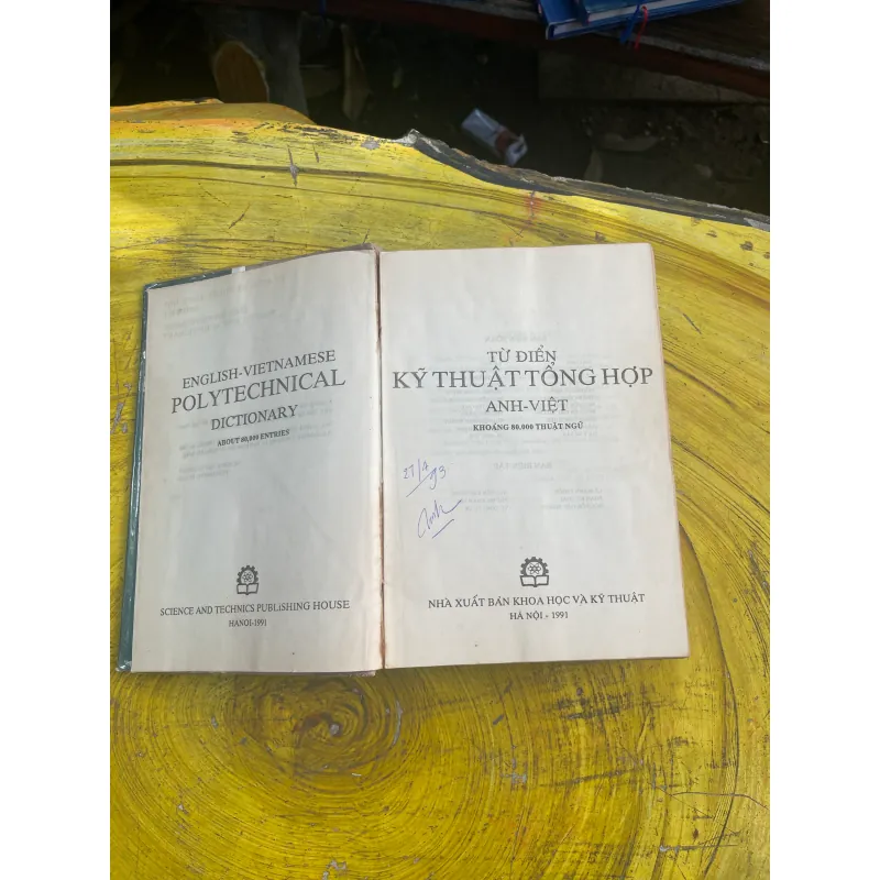 TỪ ĐIỂN KHOA HỌC VÀ KỸ THUẬT ANH - VIỆT & TỪ ĐIỂN KỸ THUẬT TỔNG HỢP ANH - VIỆT 730622