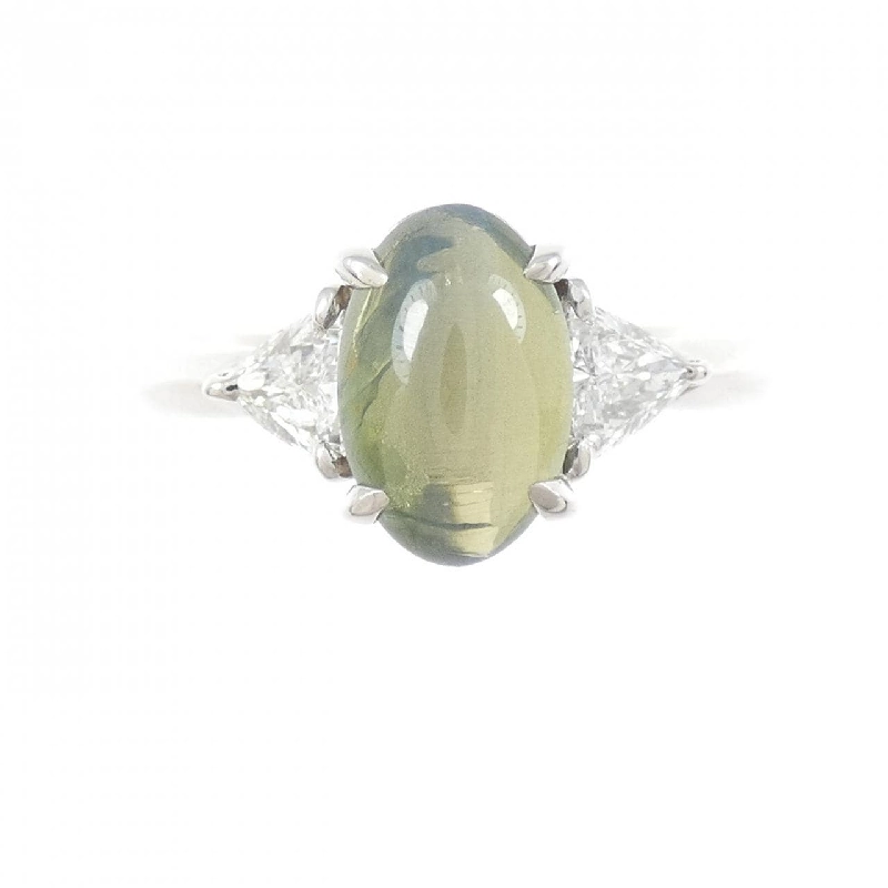 Nhẫn Chrysolite Cat's Eye PT900 2.43CT - Hàng hiệu Chính hãng 850577