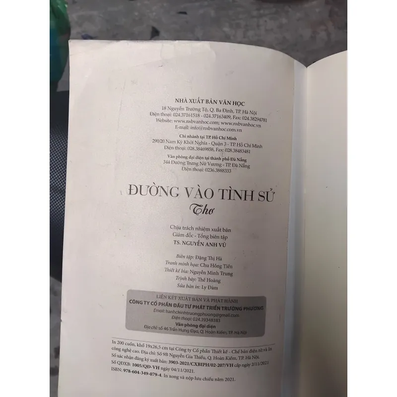 Đường vào tình sử tập thơ của Đinh Hùng  733483