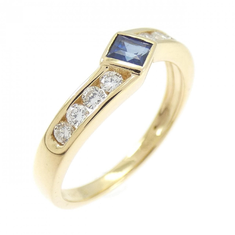 Nhẫn Sapphire 18KYG 0.23CT 666615