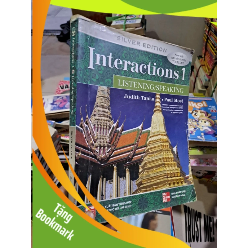 (TẶNG BOOKMARK) Interactions 1 listening speaking - Silver Edition - mới 80% có viết - HỌC NGOẠI NGỮ - RBK0111 945681