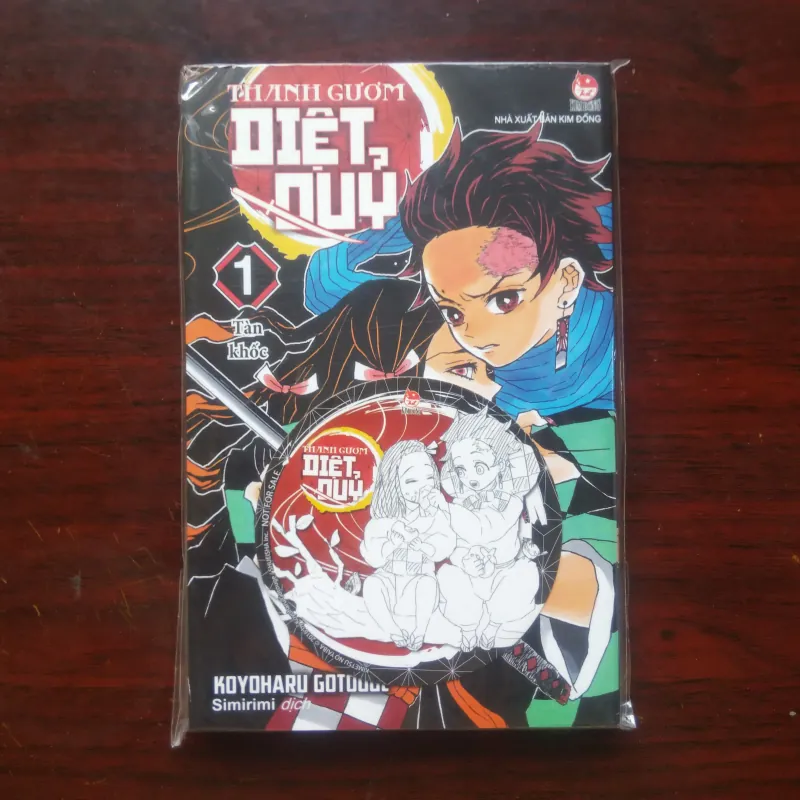 Thanh Gươm Diệt Quỷ (Koyoharu Gotouge) Kimetsu No Yaiba Tập 1-7 & 23 Tặng Bookmark Lót Ly 1051669