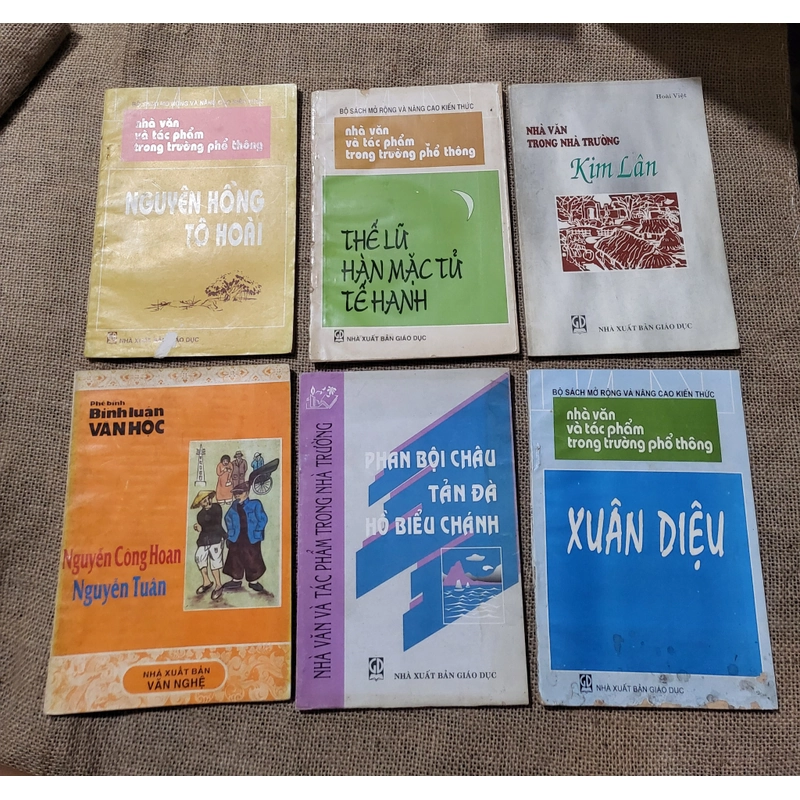 Sách chuyên văn , Sách ôn thi tốt nghiệp THCS và ôn thi đại học, 6 cuopn 328568